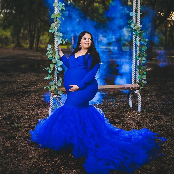 Dresses | Plus Size Maternity Dress In 